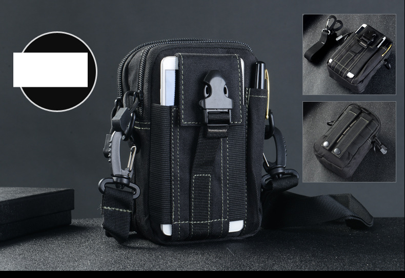 Bolso de hombro, paquete de pecho, correa para deportes al aire libre, riñonera táctica, para correr, montañismo, multifuncional, bolsa para teléfono móvil de 5,5/6"_voghion.com