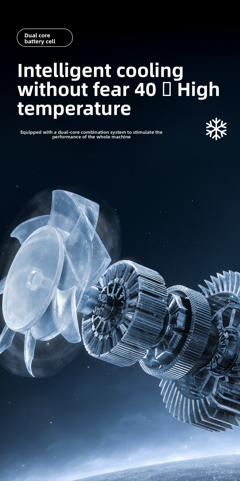 Ultra-High Speed Turbo Handheld Fan - 10,000 RPM Bladeless Design USB Rechargeable 3 Wind Modes Pocket-Size For Travel/Office (Black 4.7-Inch)_voghion.com