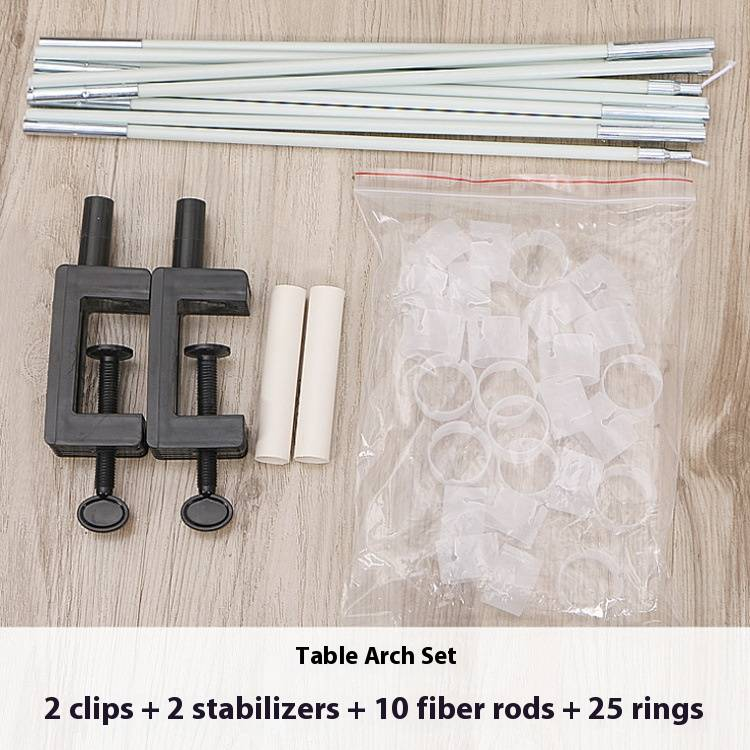 Kit arco nuziale regolabile con base riempita d'acqua - Decorazione per feste pieghevole e smontabile per matrimoni, grandi inaugurazioni e celebrazioni_voghion.com