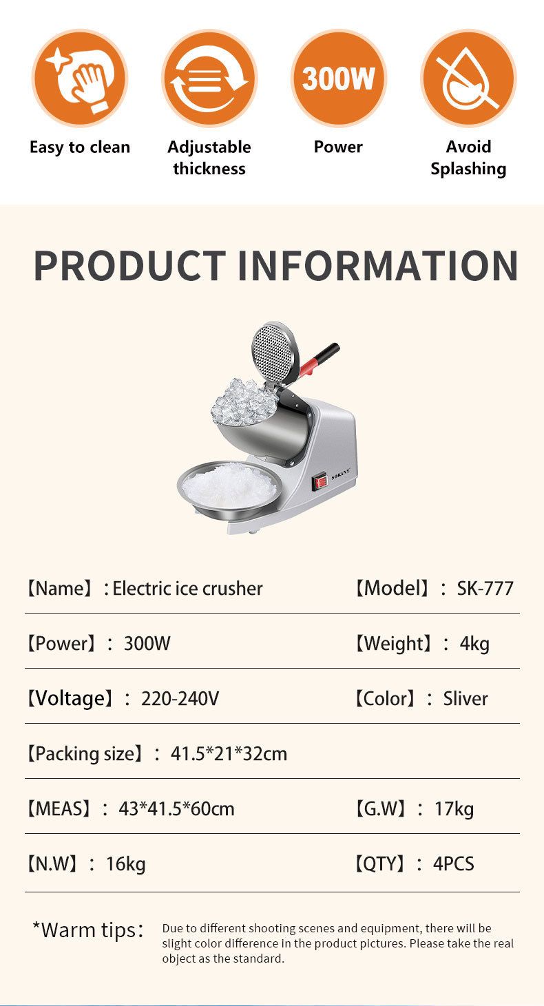 3-in-1 Multifunction Appliance, 500W Blender For Milkshakes, Ice Crusher, Food Chopper, BPA-Free Jar, 4 Blades, EU Plug, Compact Kitchen Helper_voghion.com