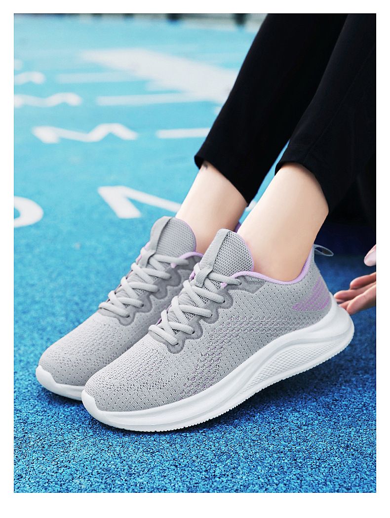 Studenti delle scuole medie speciali con corda per saltare, scarpe da corsa casual ultra leggere per donna, traspiranti, antiscivolo,_voghion.com