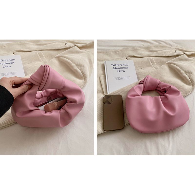 Korean Fashion Moon 2024 Summer New Small Texture Women's Bag Simple and Fresh Handbag_voghion.com