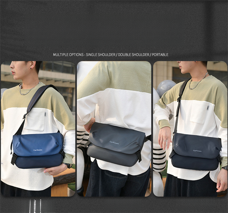 Borsa da postino, borsa a tracolla da uomo, borsa a tracolla monospalla casual impermeabile, nuova borsa da ciclismo_voghion.com