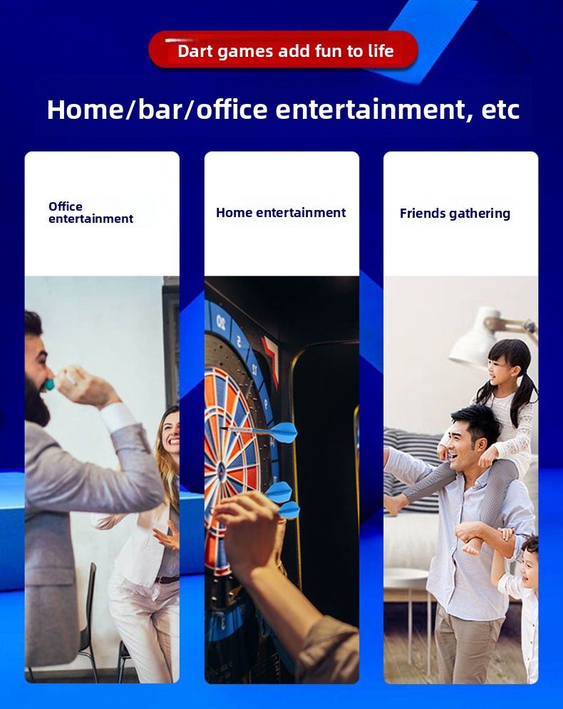 Jianliwang Elektronisch Dartbord Set Voor Thuis Binnen Kantoor Professioneel Zacht Dartdoelbord Geavanceerde Darts_voghion.com