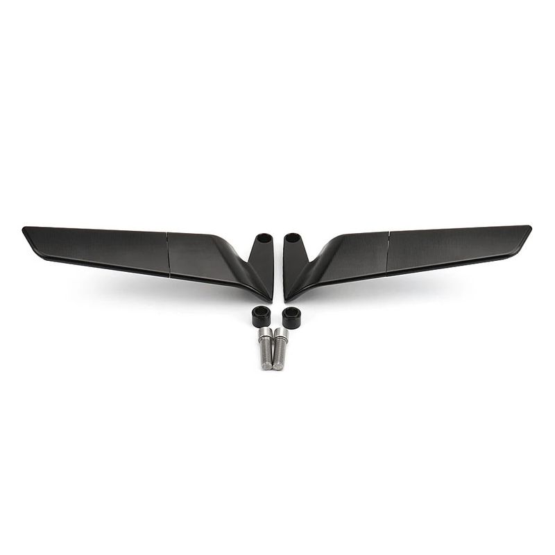 Universal CNC Aluminium Motorrad Rückspiegel Blau Anti-glare Spiegel Für Streetfighter V4 S V4S STREETFIGHTER V2_voghion.com
