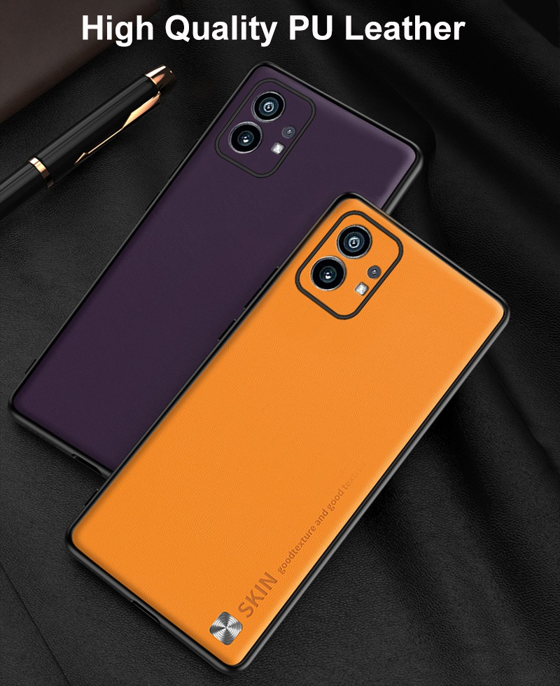 Carcasă de lux din piele pentru Nothing Phone 1, husă mată din silicon, protecție completă a camerei, pentru Nothing Phone1 5G Coq_voghion.com