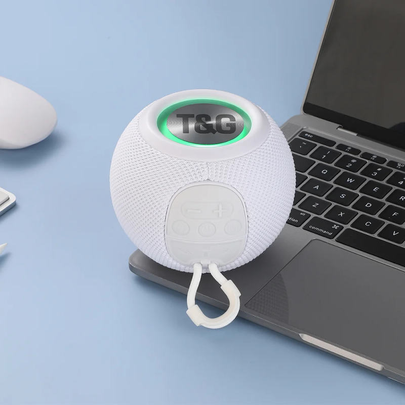 TG337 Bluetooth-høyttaler Bærbar TWS Trådløs Mini Bass Boombox LED-høyttaler IPX7 utendørs musikkspillerstøtte BT AUX FM TF_voghion.com