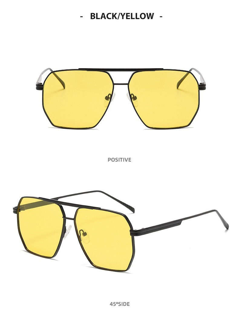Occhiali da sole Fashion Ins, occhiali da sole polarizzati a doppio raggio, occhiali da sole più venduti per uomini e donne_voghion.com