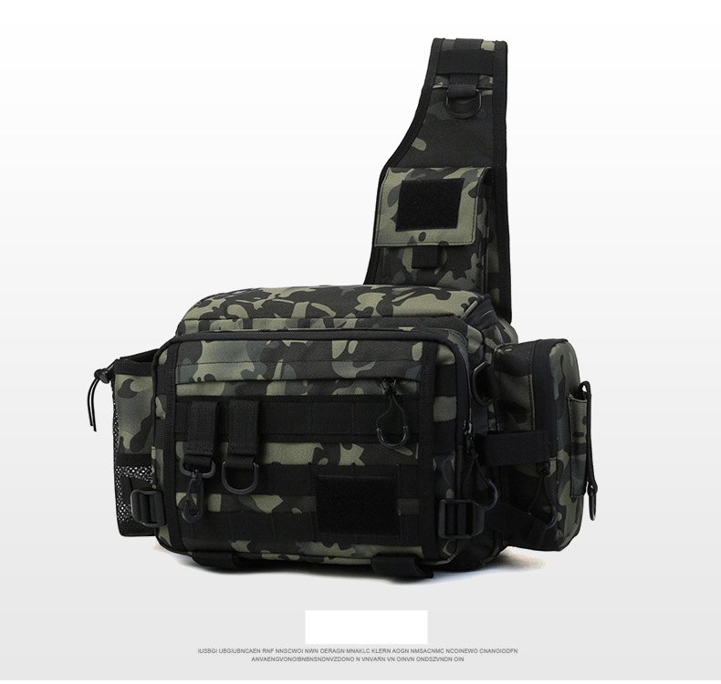 Marsupio multifunzionale, borsa a tracolla, borsa per canna da pesca di grande capacità, borsa portaoggetti, borsa per attrezzatura da pesca, borsa impermeabile per attrezzatura da pesca_voghion.com