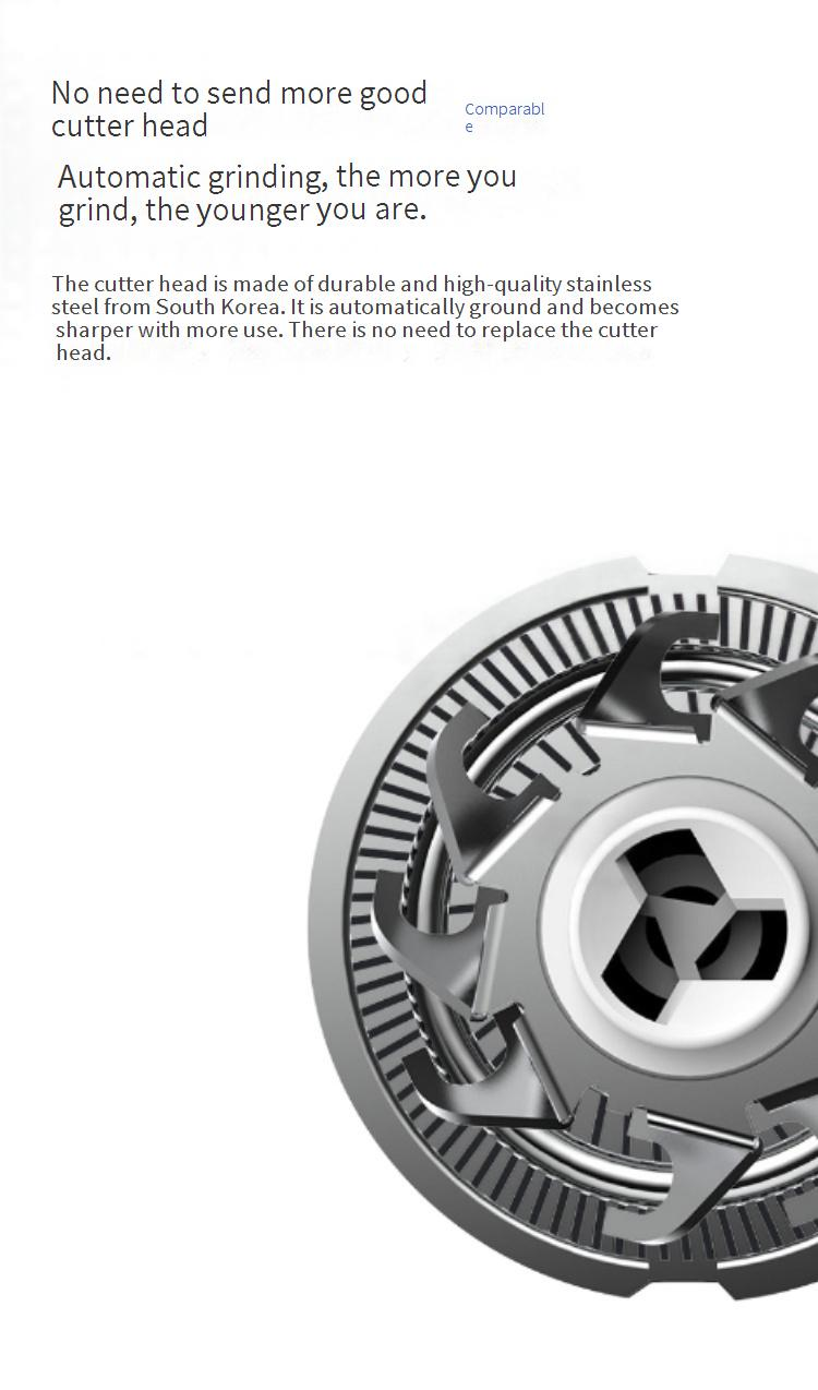 Aparelho elétrico para depilação feminina - Aparador de biquíni e depilador corporal indolor (lâminas hipoalergênicas, sem fio, à prova d'água e recarregáveis)_voghion.com