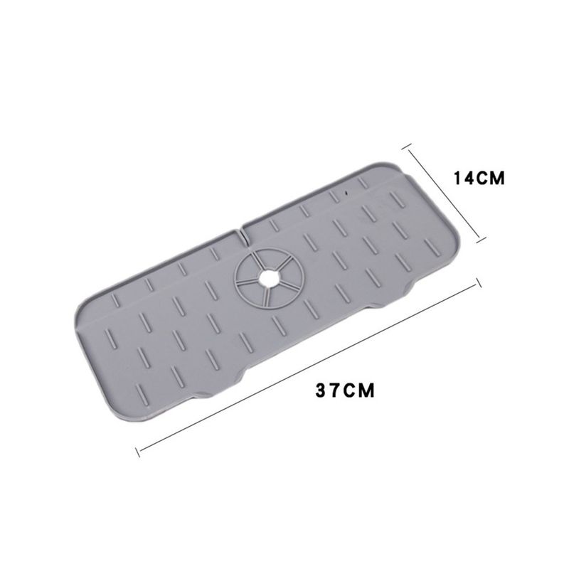 Silikonska Kuhinjska Pipa Mat Za Umivalnik Goba Odtok Rack Zložljiva Umivalnik Mat Pipa Splash Catcher Kopalniški pult Protector Mat_voghion.com