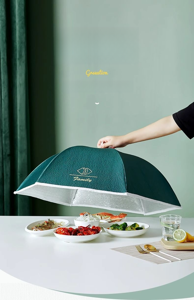 Winter Insulated Cover Home Use, Dining Table Food Cover, 2023 New Model, Foldable Multi-layer Dustproof Magic For_voghion.com