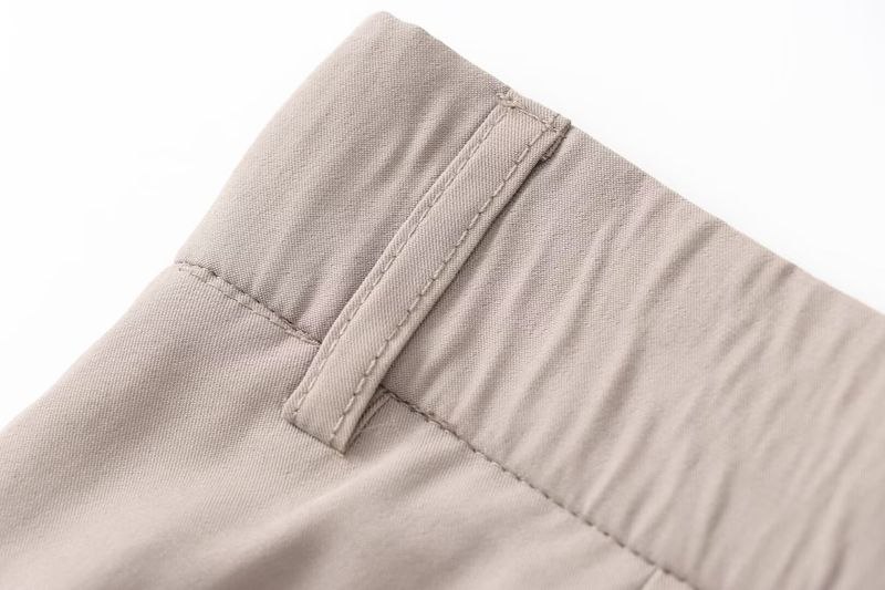 Women's 2024 Summer New Air Style Vertical Fold Pants_voghion.com