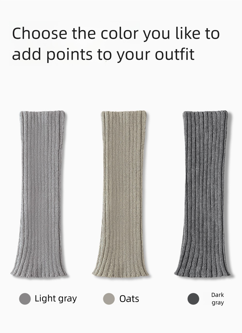 for Women, Slouch Autumn And Winter, Pair With Loafers, JK Leg Warmers, Calf Socks, Slimming Y2K Hot Girl Knitted Socks_voghion.com