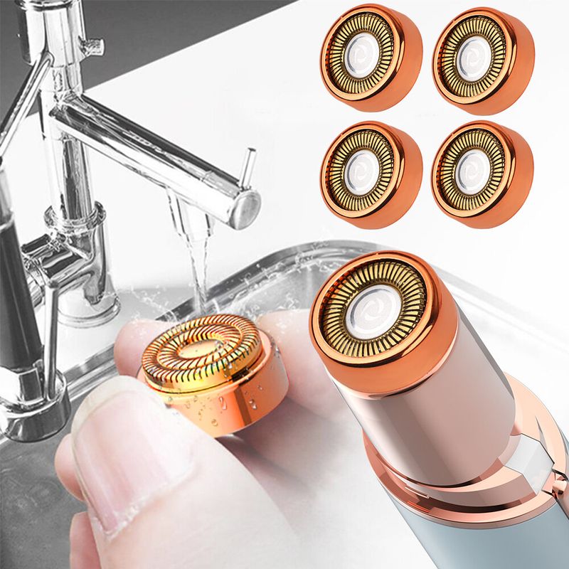 4 x neue FLAWLBSS Haarentferner Ersatzköpfe Klinge Finishing Touch Epilierer UK_voghion.com