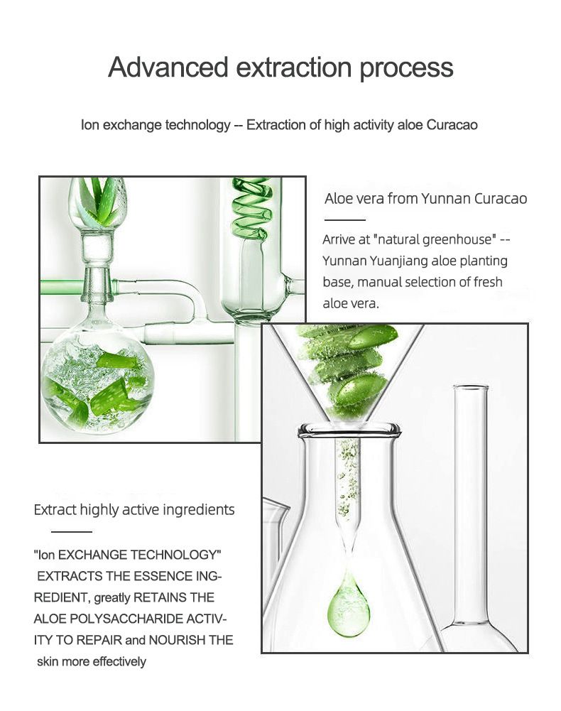 Gel di Aloe Vera SIMU - Idratante, nutriente e ammorbidente per la cura della pelle secca_voghion.com