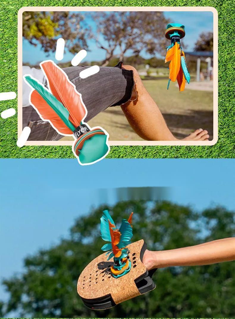 WABOBA Outdoor Sports Camping Handheld Shuttlecock Adult Children Interactive Toy Parent-Child Game Badminton Racket_voghion.com
