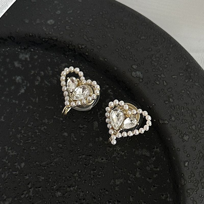 Ear Clips Without Piercings, Premium Pearl Earrings, Earrings._voghion.com