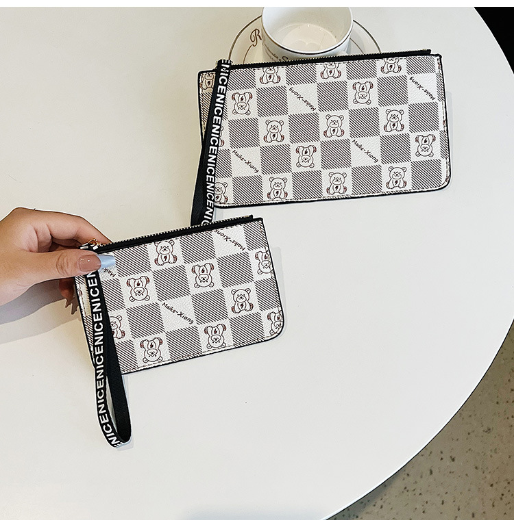 Women's Bags Thin Small Coin Purse Women's Short Card Holder Zipper Key Bag Hand Held New Style Zipper Long Wallet Women's Mobile Phone Bag_voghion.com