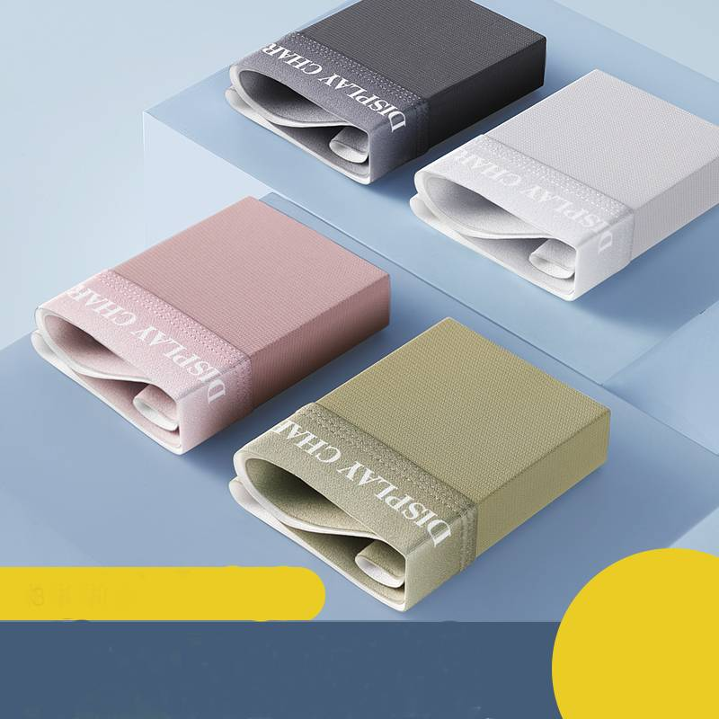 4 bucăți boxer pentru bărbați de înaltă calitate de vară L-3XL_voghion.com