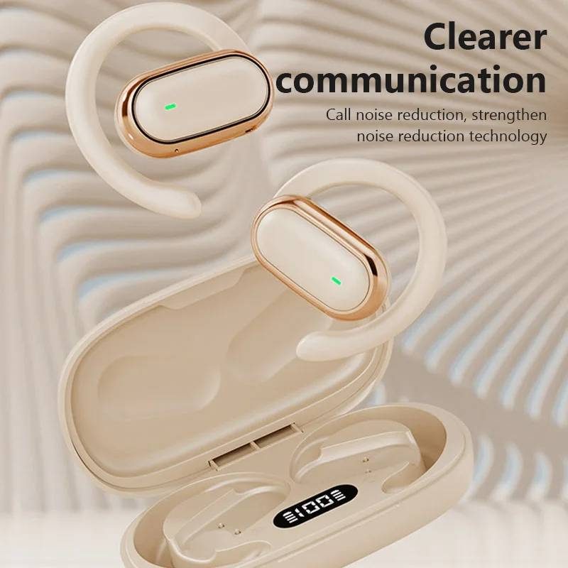 X96 OWS Bluetooth Earphones Sport Wireless Headphones With Mic Waterproof HiFi Stereo Wireless Long-lasting Earbuds_voghion.com