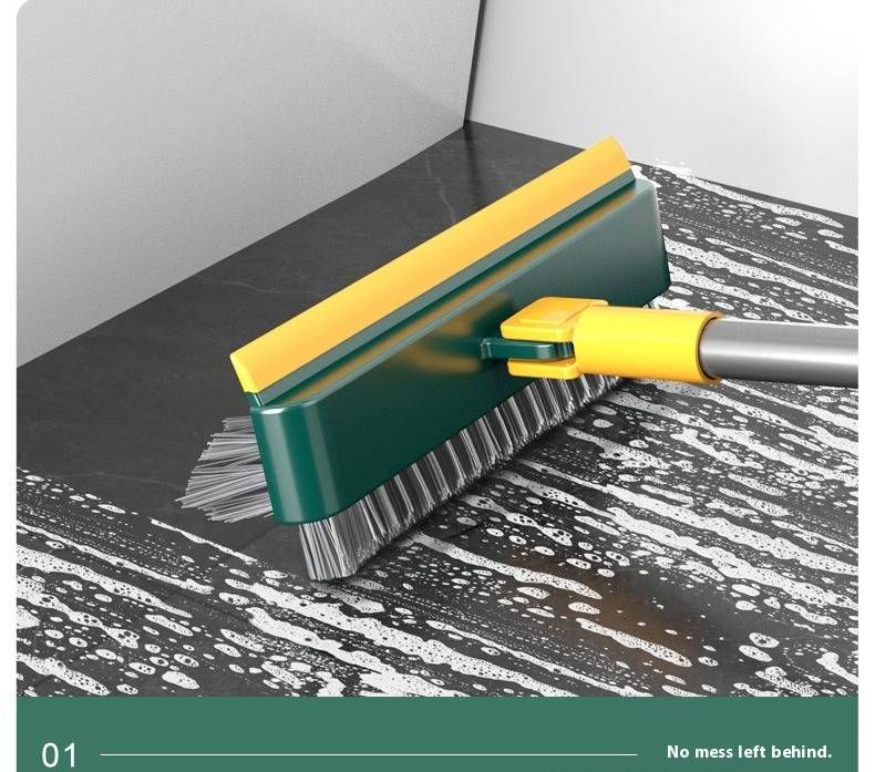 Spazzola per pavimenti con manico extra lungo e setole rigide – Strumento per la pulizia di più superfici per bagno, piastrelle e doccia (89 cm/104 cm/141 cm, 3 colori)_voghion.com