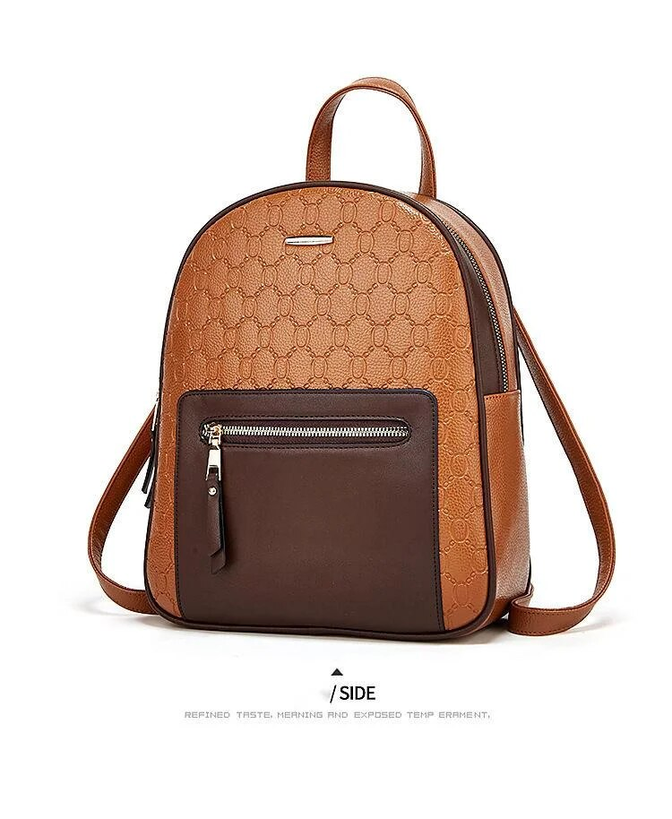 New Hot Selling Backpack Three Piece Set Mother Bag Fashion Backpack Diagonal Straddle Women's Bag Elegance Versatile_voghion.com