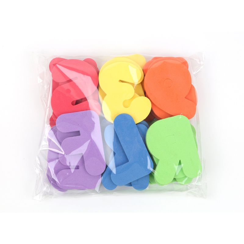 "Baby Bath Foam Letters Numbers Set Floating Alphabet Number Stickers For Toddler Learning Water Play Foam Educational Toy For Infants _voghion.com