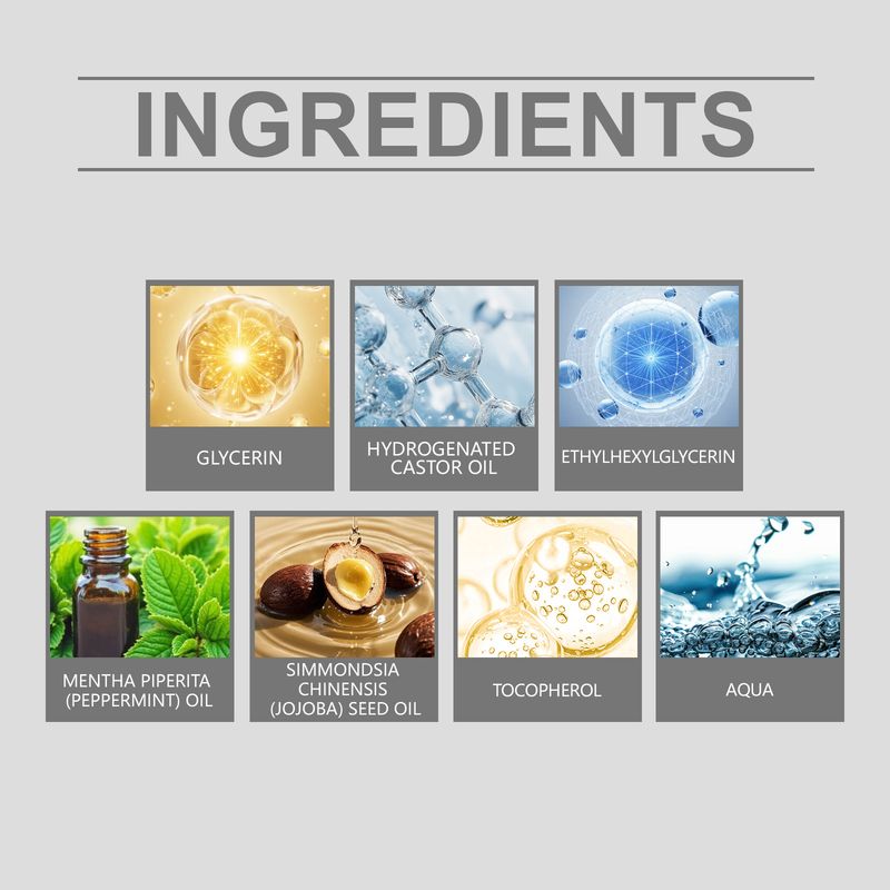 EELHOE Mint Care Atmosphere Duftdiffusor Aromatisches ätherisches Öl für die tägliche Bademassage_voghion.com