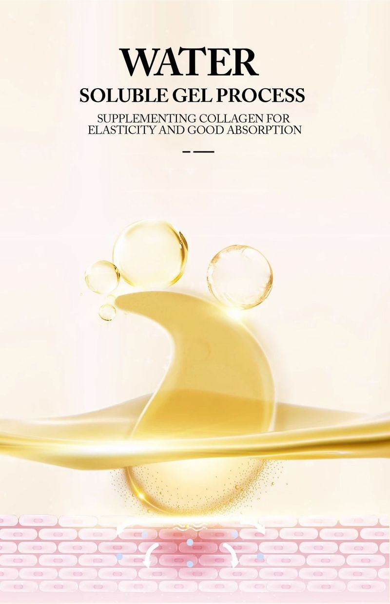 Masks New Product Gold Collagen Eye Patch Crystal Hydrating Eye Mask Moisturizing Eye Mask Brightening And Firming_voghion.com