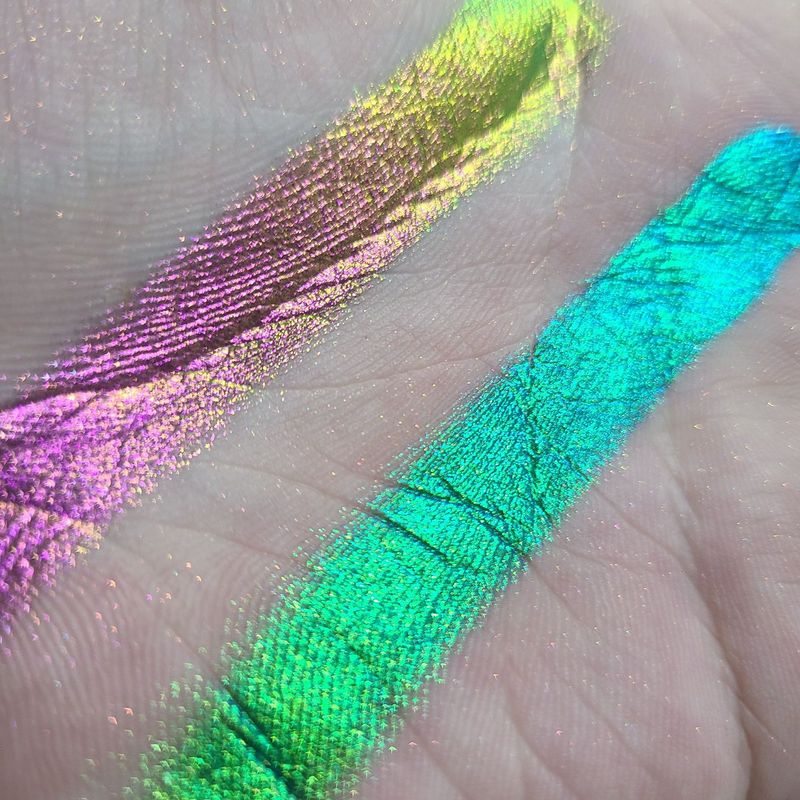Optische Chamäleon-Lidschattenpalette, 2-Farben-Wechsel-Make-up, Kleinserienproduktion für Plattformen_voghion.com