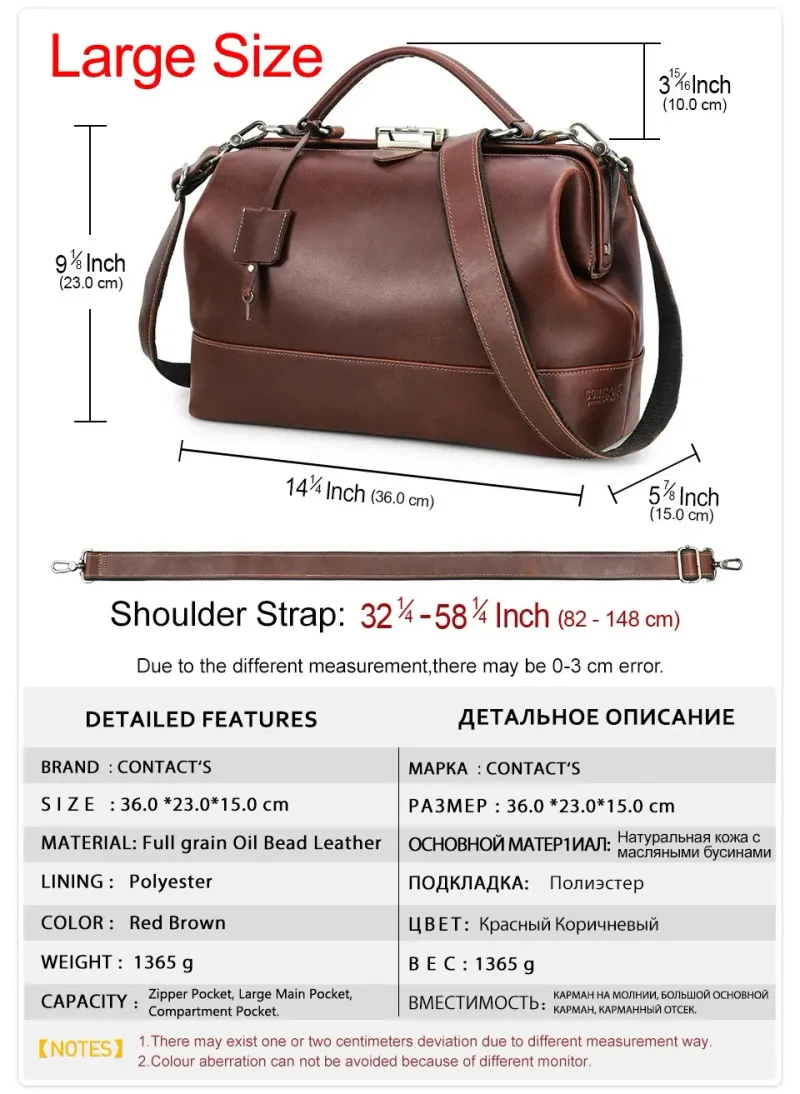 CONTATTI Borsa a tracolla in vera pelle con manico superiore per donna, borsa a mano con struttura in metallo, borse da donna, moda donna_voghion.com