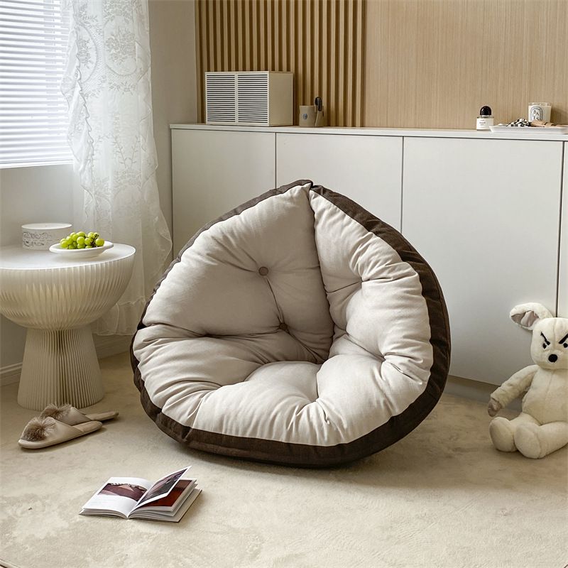 Cojín de tatami con respaldo, taburete acolchado, tapete para sofá_voghion.com