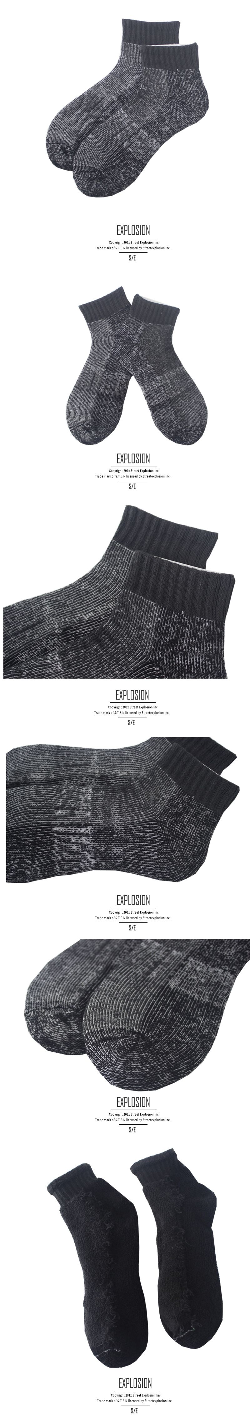 Calzini da basket da trekking all'ingrosso corti in spugna assorbente e tinta unita, unisex, stile coppia, sportivi, semplici, ActiveGo ActiveGo_voghion.com