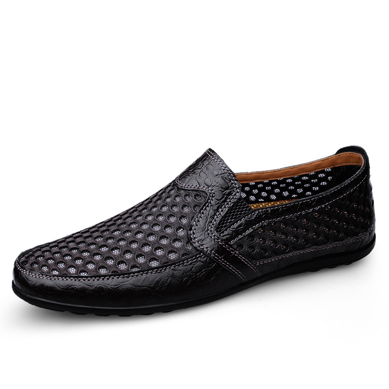 Scarpe da uomo TerraStride Casual Low-Top Traspiranti Grandi Dimensioni con Aria Condizionata e Mesh Piatta per Esterni_voghion.com