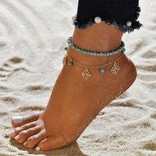 Collana con clavicola corta in stile hawaiano, stile europeo e americano, gioielli transfrontalieri, personalità casual, intrecciata_voghion.com