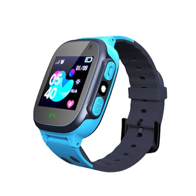 Q15 Kids Smart Watch met SOS-oproep, anti-verlies tracking, camera en led-lampje - Touch- en knopbediening, ondersteuning voor meerdere talen_voghion.com