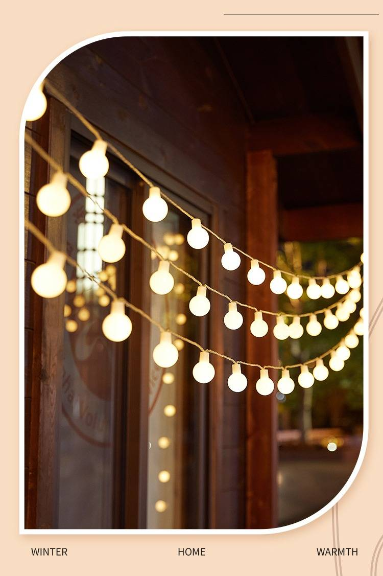 Waterproof LED String Lights For Outdoor Camping, Garden, Party Decor - Battery/USB Powered,_voghion.com