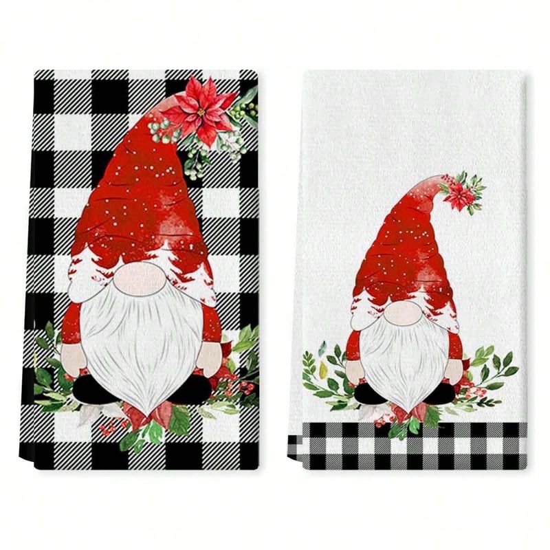 Pagliette creative natalizie, tovaglie da cucina, strofinacci, decorazioni natalizie_voghion.com