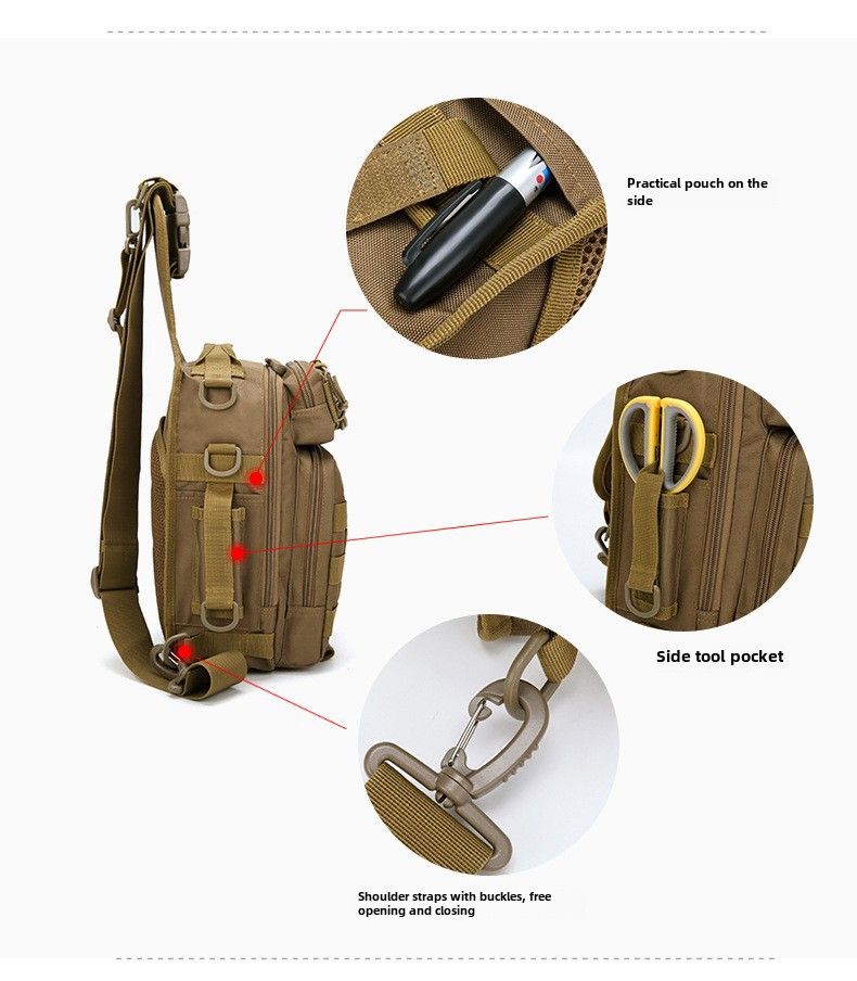 Luya Bag 2018 Nou Rucsac Tactic Camuflaj Geantă de Exterior pentru Bărbați Geantă de Piept Multifuncțională Umăr Crossbody Geantă cu Trei Scopuri_voghion.com