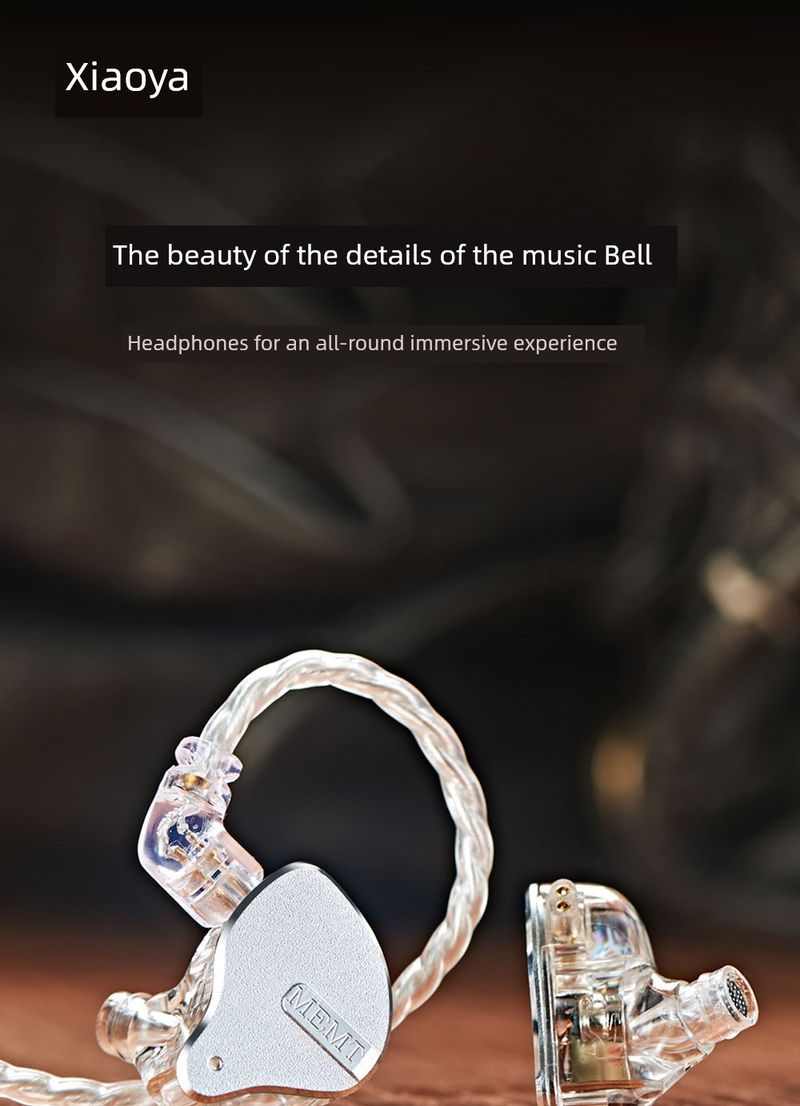 Memt Xiaoya R10 In-Ear HiFi High Fidelity Bedraad Muziekliefhebber Game Karaoke Draadbediening Oortelefoon Oordopje_voghion.com