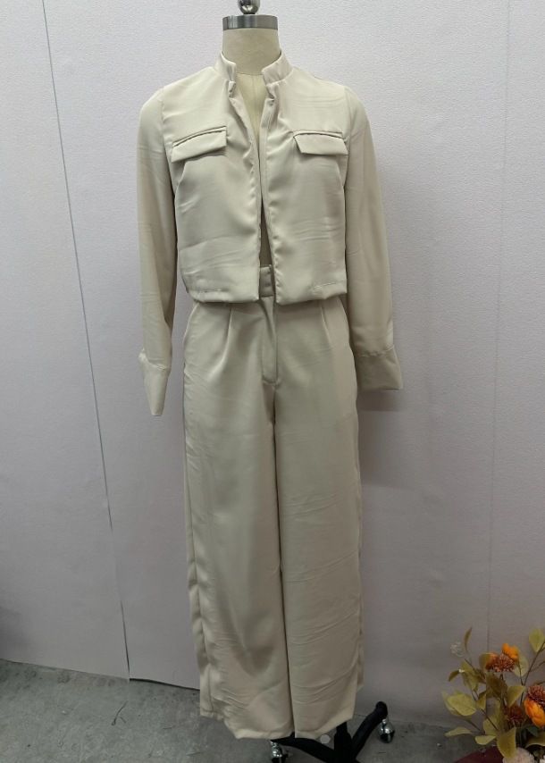 Damenbekleidung Temperament Kurzer Anzug Vielseitige Hose Zweiteiliger Anzug_voghion.com
