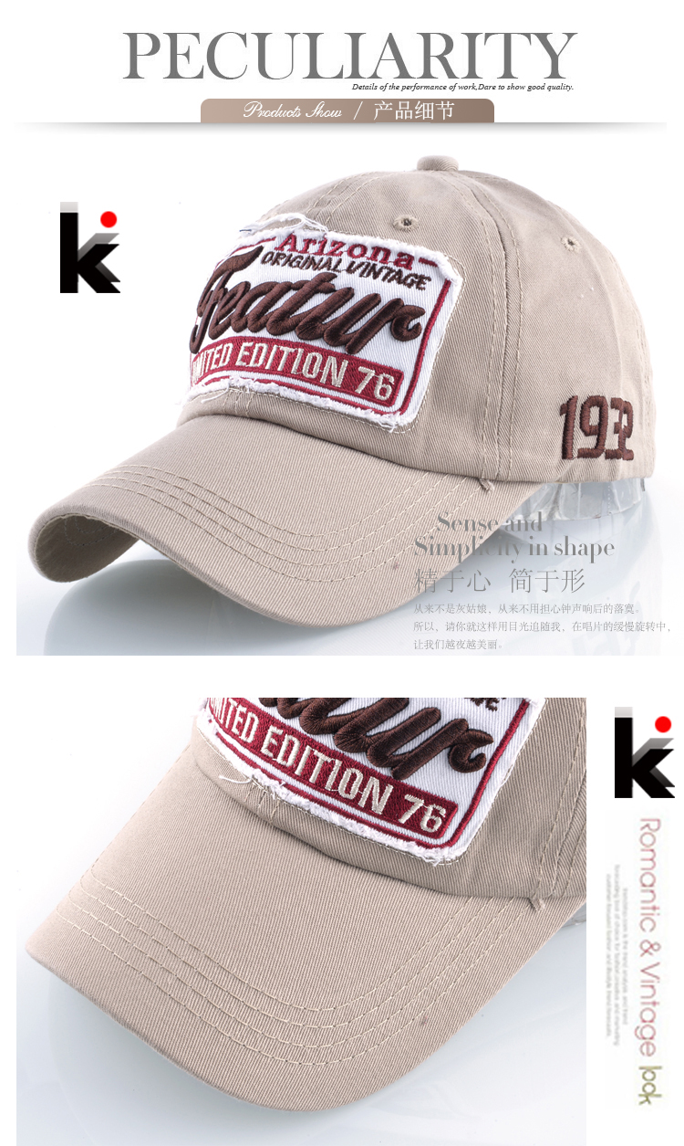 Frühling und Herbst Baseball Kappe Männer Baumwolle Snapback Caps Feature Buchstaben Patch Hüte Für Männer Und Frauen Knochen Masculino_voghion.com