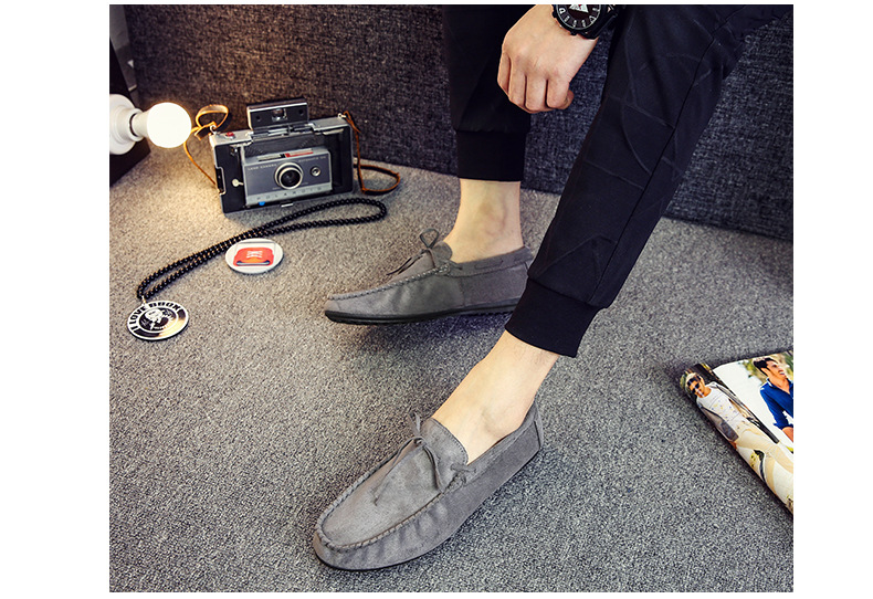 New frosted breathable loafers for casual men_voghion.com