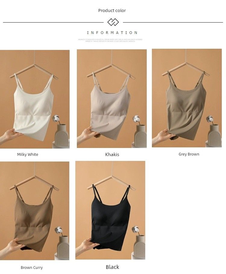 Beauty Back Ice Silk Summer Outerwear Top Camisole_voghion.com