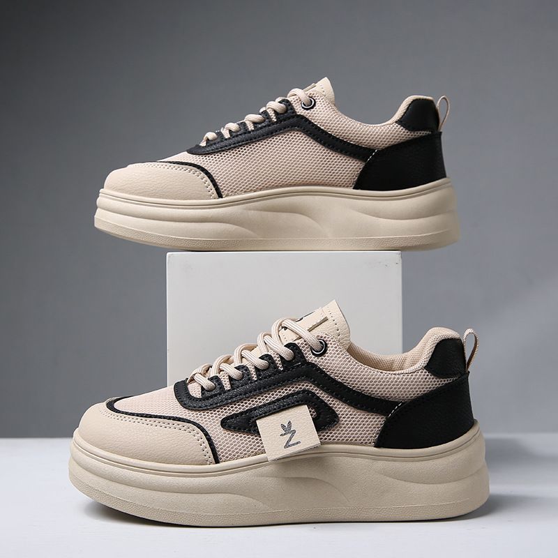 2024 Little White Women's Summer New Female Student Casual Open Mesh Versatile Board Shoes Instagram Trend YB7301_voghion.com