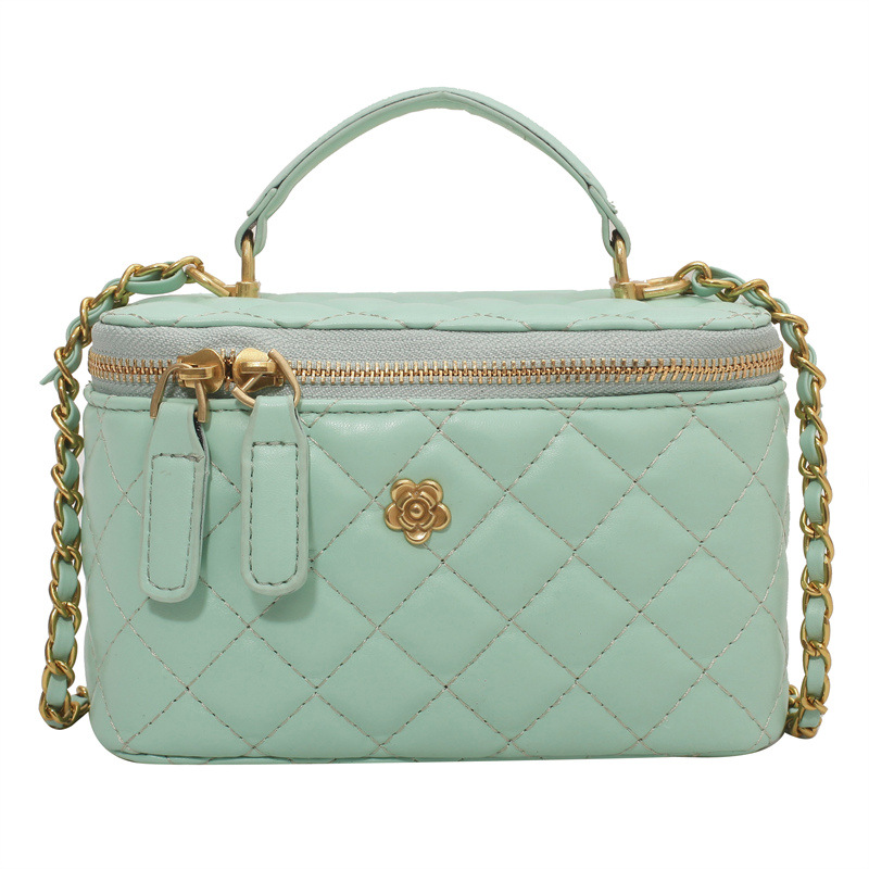 Lingge Kettentasche Damen 2023 neue Minitasche Persönlichkeit Pop ausländisches Temperament Umhängetasche Eimertasche_voghion.com