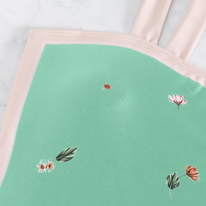 Europejski i amerykański konserwatywny strój kąpielowy jednoczęściowy, szyfonowa spódnica, dwuczęściowy swobodny brzuch zakrywający damski strój kąpielowy_voghion.com