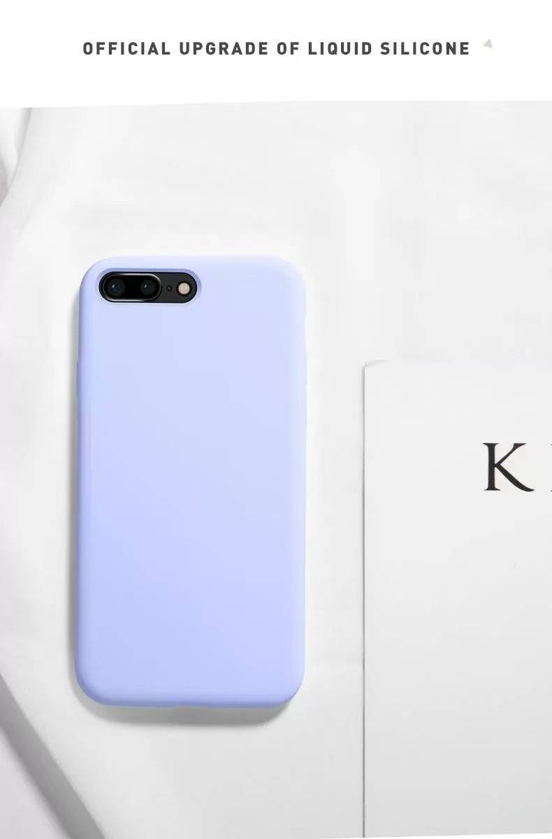 Liquid Silicone Case For IPhone 16/14/13 - Full Body Protective Cover With Soft Touch Finish, Slim Fit Shockproof Phone Case For IPhone_voghion.com