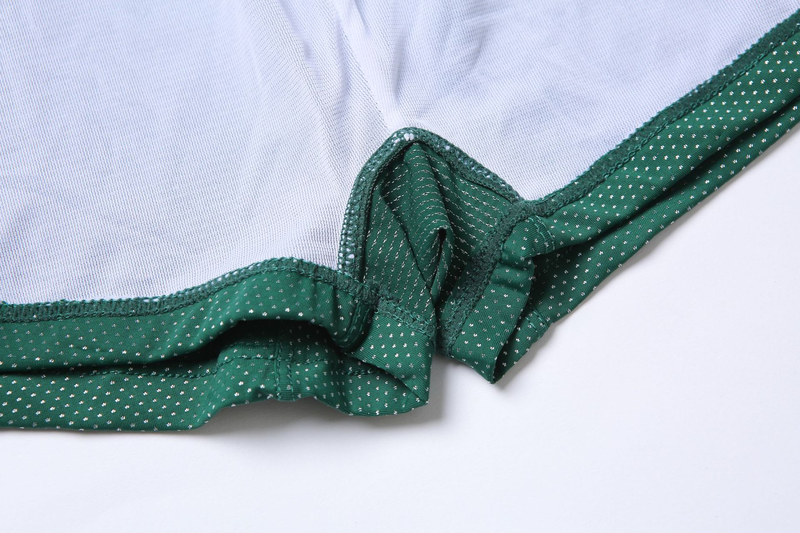 Men's Flat-angle Swimming Trunks, Low-waist Nylon Beach Trunks, Hot Spring Swimming Trunks, Lace-up, Summer_voghion.com
